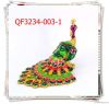 Fashion Peacock Metal Trinket Boxes(QF3234-003)