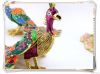 Fashion Peacock Metal Trinket Boxes(QF3234-003)