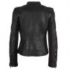 Lastest Fashion Pu Jacket Woman Leather Motorcycle Jacket