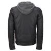 hooded newest clothing men fancy human nature long cotton heated winter 