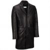 Mens Full Length Sheep Leather Blazers Long Coats Business Coats