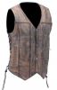 quilted leather vest