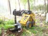 ML525W WHEEL LOADER mini skid steer loader with grapple attachment  