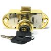 Rotating bar lock set / Rotating bar lock set with handle / Rotating bar lock set With long key / Chrome and Brass Plated