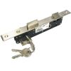 ALUMINIUM DOOR LOCK LATCH TYPE BRASS, ALUMINIUM AND CHROME FINISH SINGLE TURN / LOCK BODY FOR ALUMINUM DOORS /LOCK BODY FOR DOOR