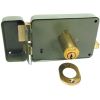 RIM LOCKS / RIM DOOR LOCK / SIX TURN RIM LOCK / FIXED CYLINDER RIM DOOR LOCK / ICSA ITALY AND BRASS FINISH RIM LOCK