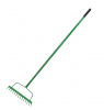 Garden Rake /Curved Rake Head/Garden Rake With Steel handle/Garden Rake With Five Teeth/Garden Rake With Wooden handle