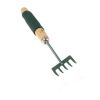 Garden Rake /Curved Rake Head/Garden Rake With Steel handle/Garden Rake With Five Teeth/Garden Rake With Wooden handle