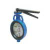 BUTTERFLY VALVE / "ECOTECH" SERIES CENTRIC DISC DESIGN BUTTERFLY VALVE MOULDED NITRILE SEAT / EPOXY RESIN COATED