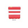 PLASTIC TRAFFIC BARRIER / RED AND YELLOW DURABLE PE MATERIAL SAFETY TRAFFIC BARRIER