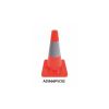 PVC TRAFFIC CONE UNBREAKABLE/ FLEXIBLE PVC TRAFFIC CONE GREEN AND RED COLOR