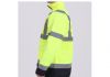 Fluorescent Parka with Reflective Tape / Safety Parka / Windproof/Waterproof/Insulated/Taped Seams Parka