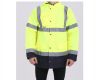 Fluorescent Parka with Reflective Tape / Safety Parka / Windproof/Waterproof/Insulated/Taped Seams Parka