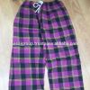 Cheap Men's Cotton Night Trouser Stock Lot Dubai checks pajama pants