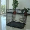 Welded wire mesh dog crate