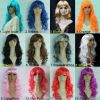 1 pcs Free Shipping Long Wave synthetic wig