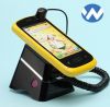 Chargeable security alarm display holder for mobile phone
