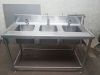 Stainless Steel Sink with Table