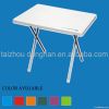 Folding plastic table