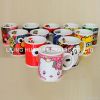 12 design cartoon animal ceramic mug for gift