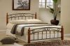 Sweet home metal bed with wood post ML-07