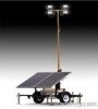 mobile solar light tower