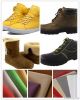 Good Quality Vivid Color Microfiber Shoe Leather Material