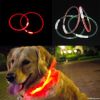 LED flashing dog collar