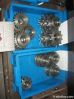 High precision casting steel double spur gear