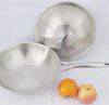 Stainless steel wok, t...