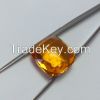 Natural Gemstone Citrine cutting