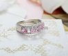 Wholesale 2015 Pink Spinel Fashion Ring in Sterling Silver