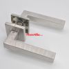 Stainless Steel Square Lever Door Handle With Escutcheon