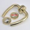 Supply all kinds of entrance door handle,fire rate door handle stainless steel ,interior door handle Satin finish