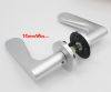 Aluminium Straight Lever Rose Door Handles For Entry Door