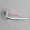 New arrival solid durability aluminum black lever door handle lock set