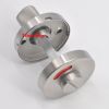 Stainless Steel Bathroom Hardware Fittings Toilet Cubicles Indicator WC Door Lock Thumb Turn Knob