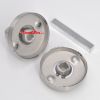 Stainless Steel Bathroom Hardware Fittings Toilet Cubicles Indicator WC Door Lock Thumb Turn Knob