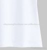 custom white blank polyester/cotton short sleeve t shirts for women