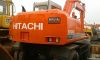 used HITACHI EX100WD Wheel excavator