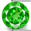 High quality loose moissanite Intense green round cut Carat-1.00ct.