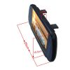 7 inch HD rear view mirror monitor with MP5 player, HD mp5 player(clip on)