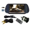 7 inch HD rear view mirror monitor with MP5 player, HD mp5 player(clip on)