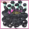 Full cuticle virgin Malaysian hair extension, double weft