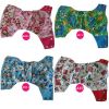 Happyflute onesize bamboo charcoal baby cloth diaper, double leaking guards, waterproof and breathable, fit babies 3-15kgs