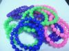 mixed color silicone luminous  bracelet /hand ring