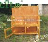 Wood rabbit hutch cage house R0790
