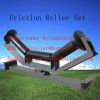 Rubber belt conveyor rollers