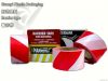 barrier tape caution tape red white stripe