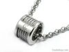stainless steel wire cable pendant jewelry